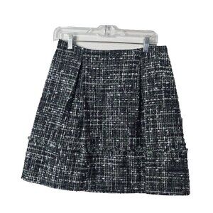 Brooks Brothers Skirt 4 Wool Blend Academia Clueless Y2K Pleated Classic Plaid